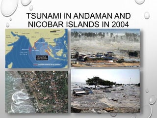 TSUNAMI IN ANDAMAN AND
NICOBAR ISLANDS IN 2004
 