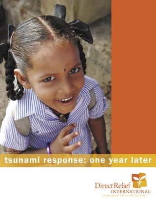 photo: Jodie Willard



tsunami response: one year later
 