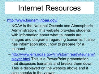 Tsunami noaa gov
