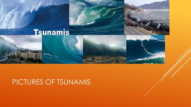 Tsunamis and hurricanes | PPTX | Disasters