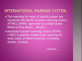 Tsunami warning system hawaii