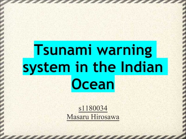 Hawaii tsunami warning system test