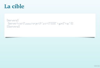 Tests de performance avec Tsung
