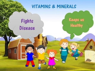 Nutrition session for school children