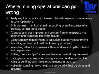 TSV Mining: Variation Analysis in Mining Part 1 - Precision and ...