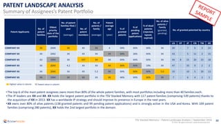 TSV Stacked Memory Patent Landscape Sample | PDF