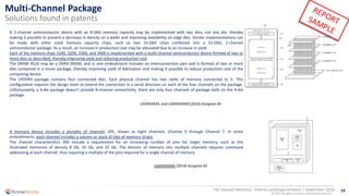 TSV Stacked Memory Patent Landscape Sample | PDF