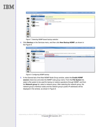 Implementing an effective NDMP backup solution on IBM Storwize V7000 ...