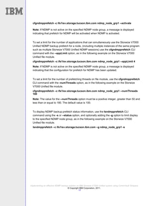 Implementing an effective NDMP backup solution on IBM Storwize V7000 ...