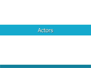 Actors
 