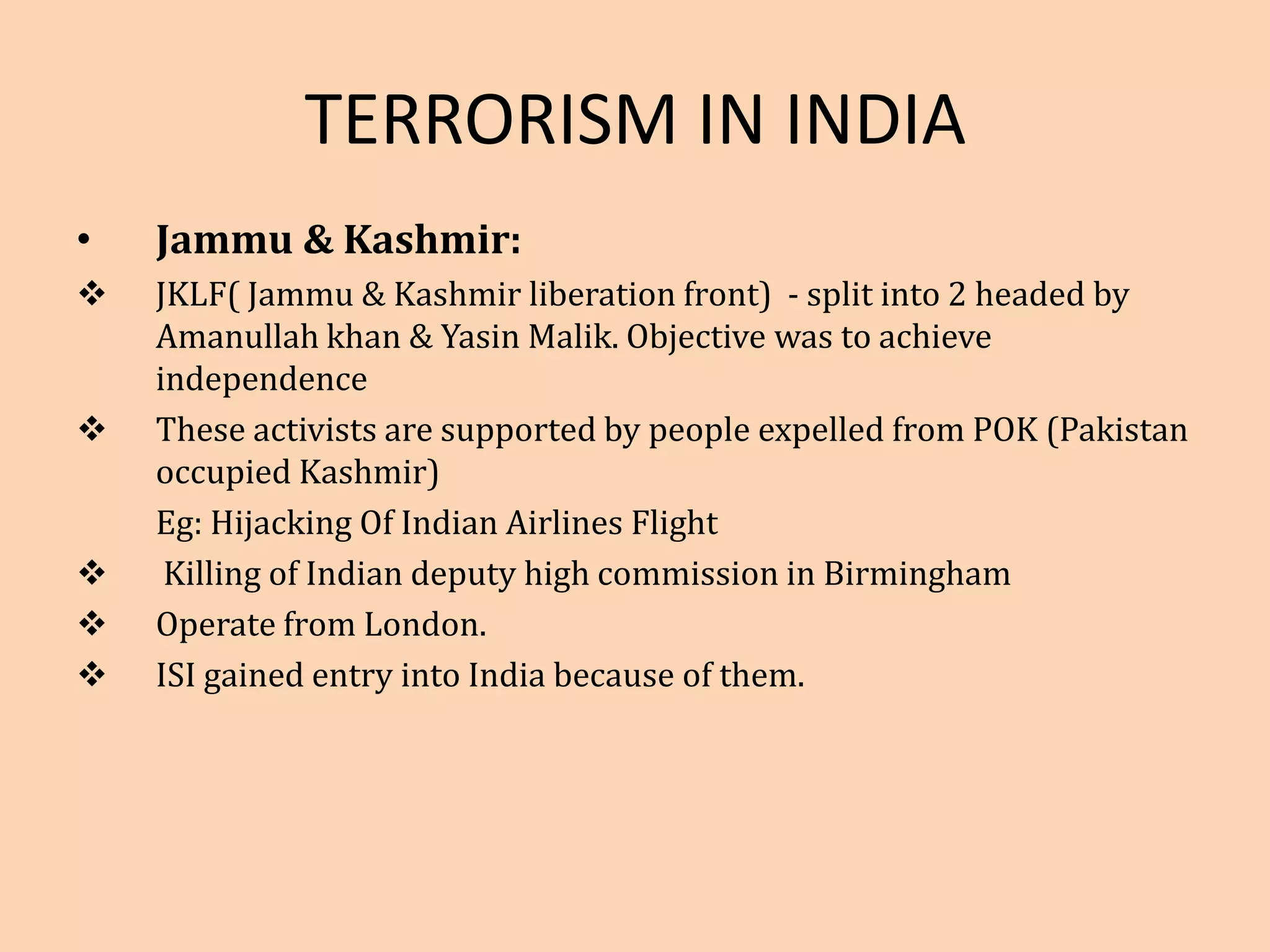 Terrorism-what,why,where,how