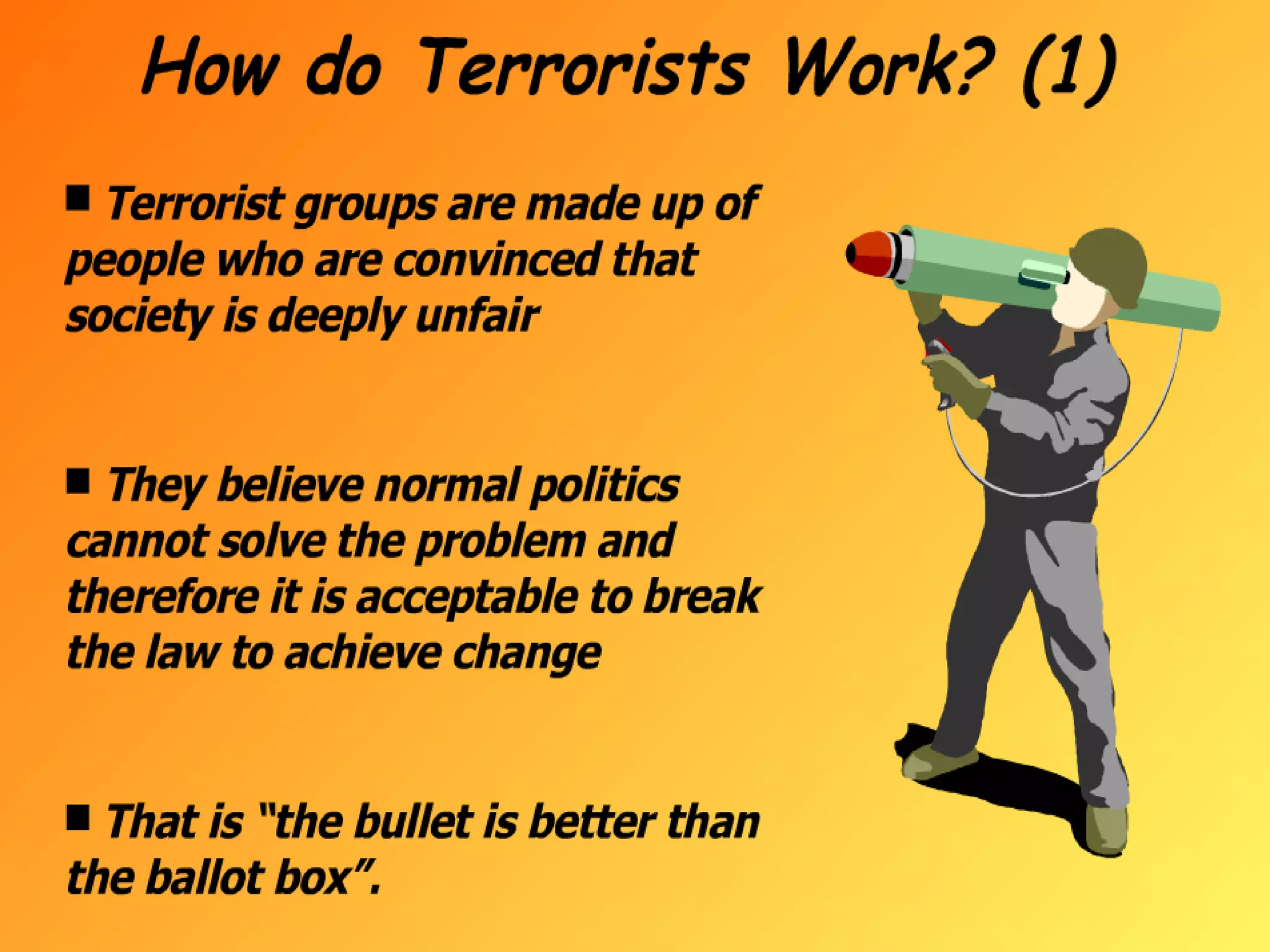 Terrorism-what,why,where,how