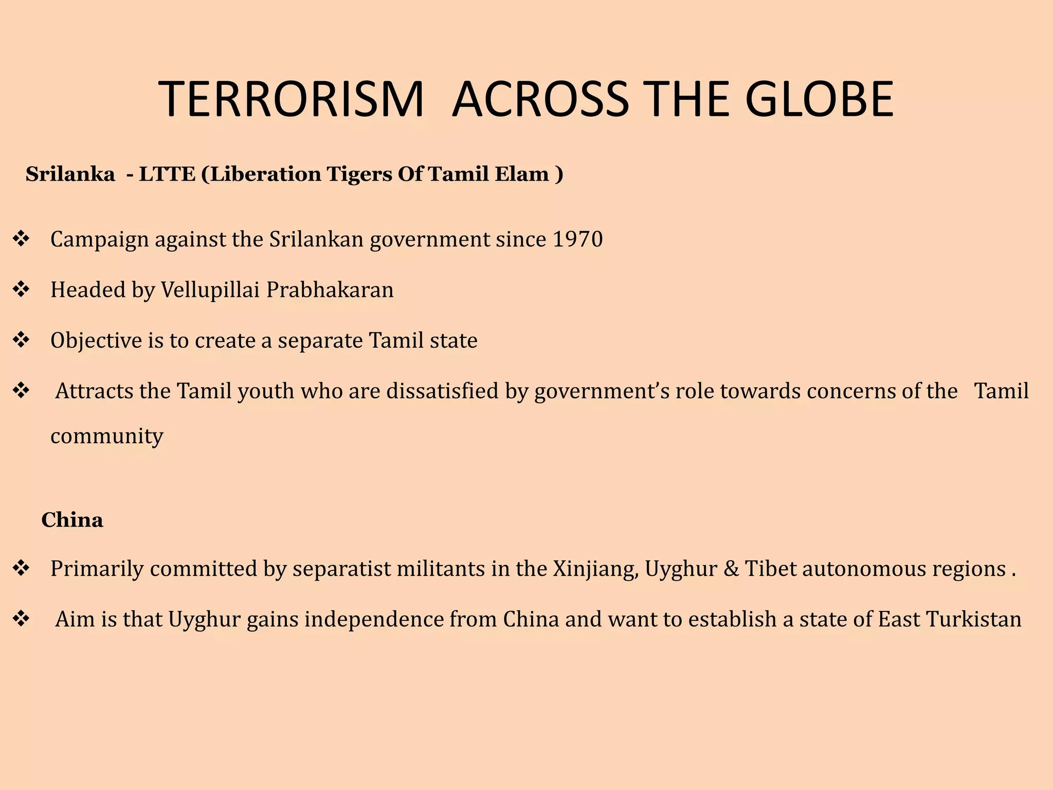 Terrorism-what,why,where,how