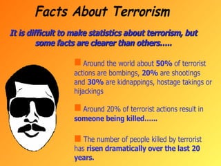 Terrorism-what,why,where,how