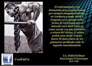 Tendinitis del Triceps