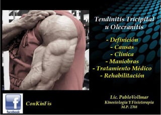 Tendinitis del Triceps