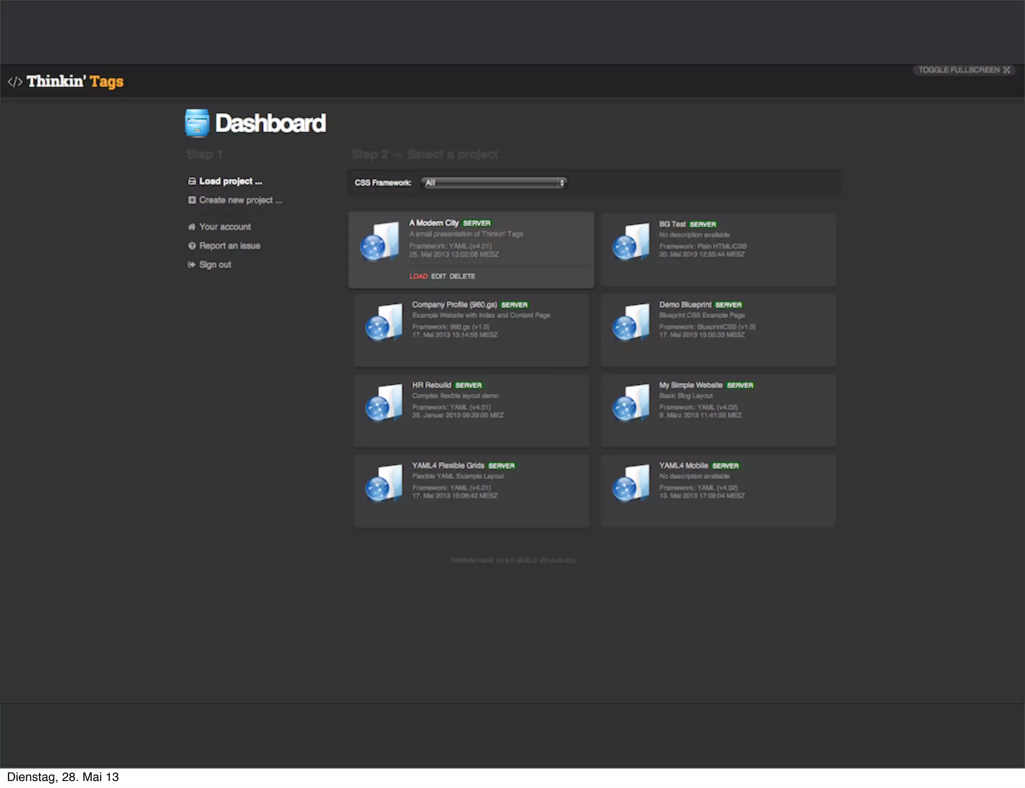 Dienstag, 28. Mai 13
 