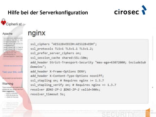Hilfe bei der Serverkonfiguration
81
 