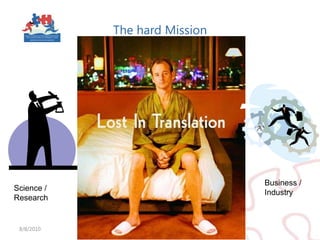 TT Branch OfficesAllocate (full-time) staff member to work within the host community based on whether coming from research or businessBusiness Oriented TTBO