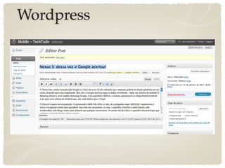 Wordpress
 