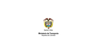 VICEMINISTRY OF TRANSPORT COLOMBIA
 
