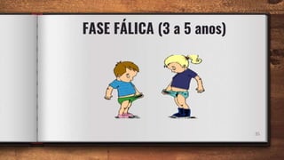 FASE FÁLICA (3 a 5 anos)
35
 