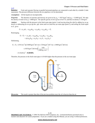 Pipe Rearranging mecanica de fluidos Cengel 1ed (solucionario) | PDF