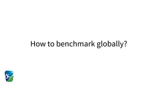 How to benchmark globally?
 