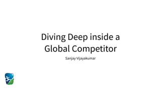 “Indian startups don't do well
globally because of wrong
competitor benchmarking.
We should look at what the best is globa...