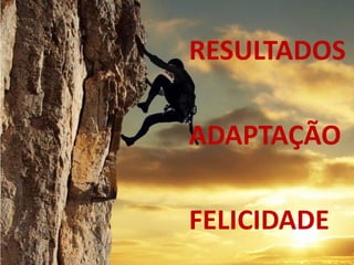 RESULTADOS
ADAPTAÇÃO
FELICIDADE
 