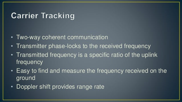telemetry tracking and command systems
