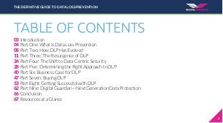 The Definitive Guide to Data Loss Prevention | PDF