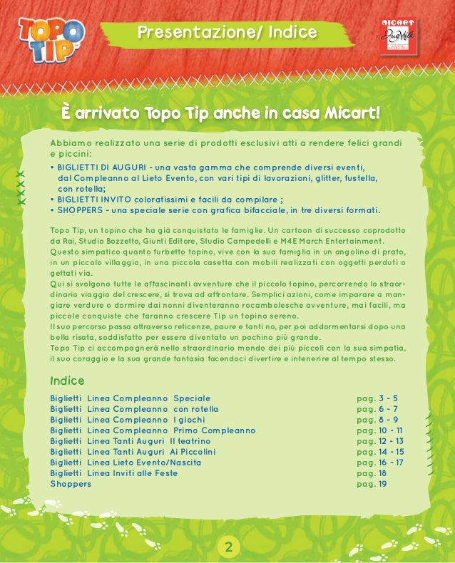 Catalogo Topo Tip