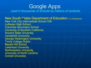 Ttc Google Apps Presentation Board Office Apri