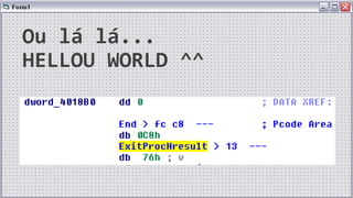 Ou lá lá...
HELLOU WORLD ^^
 