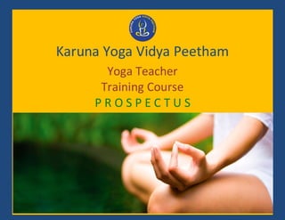 yoga teacher training course Bangalore India
