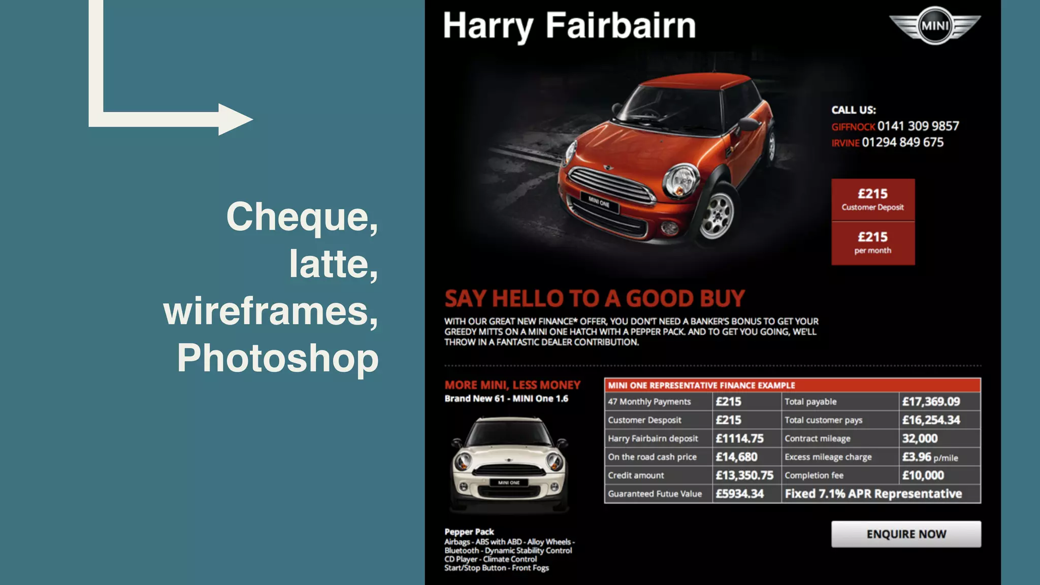 Cheque,
       latte,
wireframes,
Photoshop
 