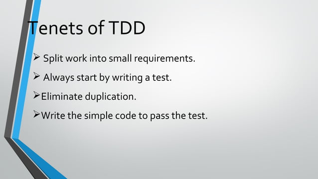 Test Driven Development | PPT