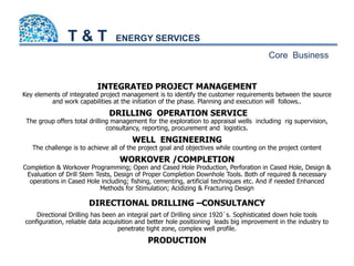 T&T Energy Services
