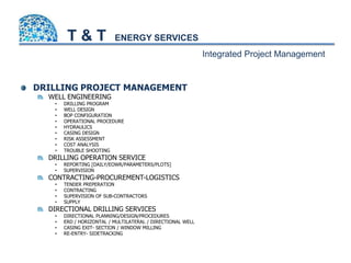 T&T Energy Services