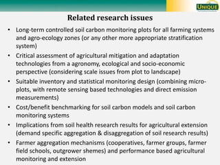 T Tennigkeit soil carbon overview and issues july 2010