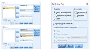 t test using spss | PPTX