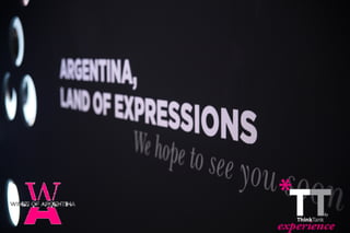 *TT experience   Argentina Vinexpo 2013
