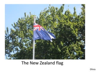 The New Zealand flag
                       Olivia
 