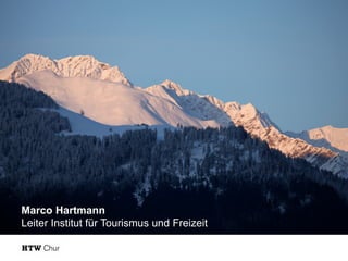 Marco Hartmann
Leiter Institut für Tourismus und Freizeit

 