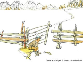 Seite 87

Quelle: A. Carigiet, S. Chönz, Schellen-Ursli

 