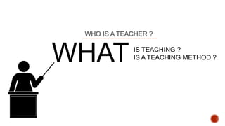 teaching methods - Team Teaching and Group discussion | PPTX