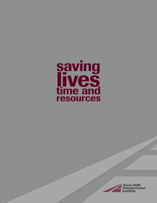 saving
livestime and
resources
 
