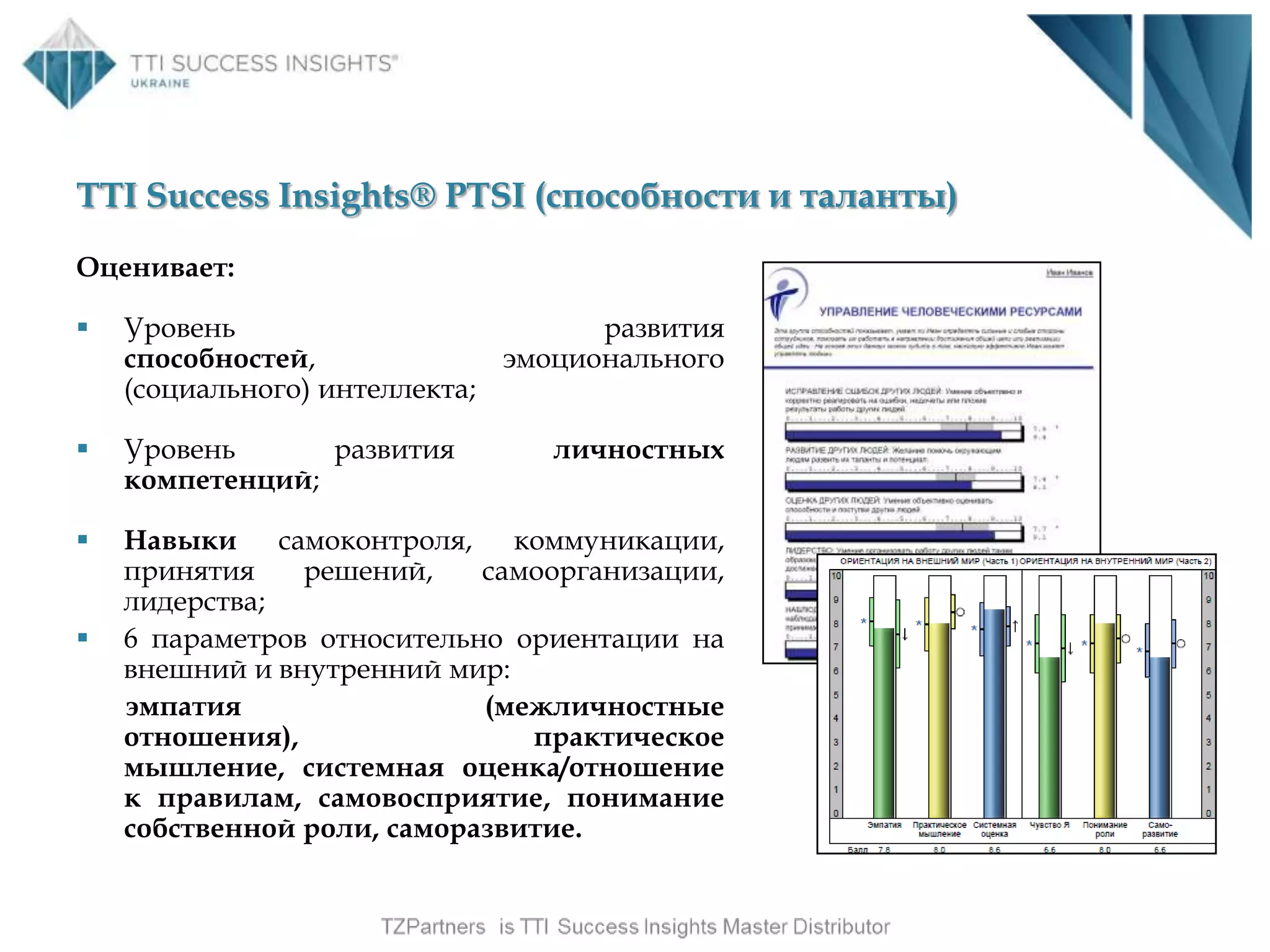 Tti success insights international c group | PPT