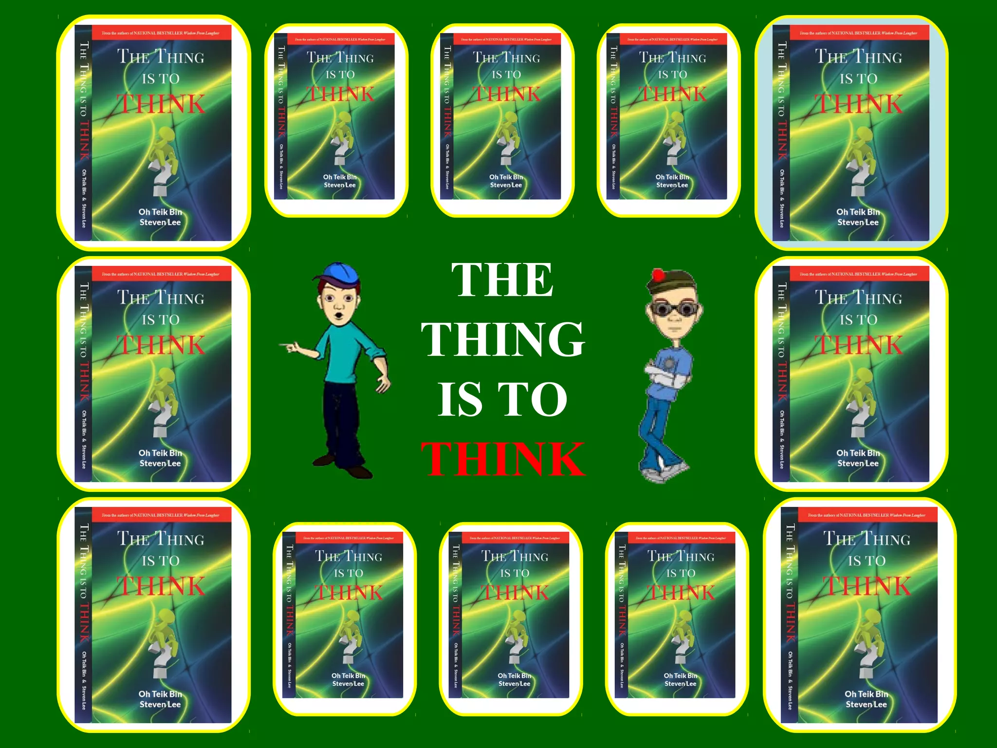 1
THE
THING
IS TO
THINK
 